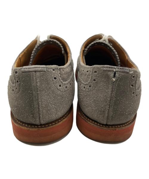Tricker's（トリッカーズ）Tricker's (トリッカーズ) スウェードウィングチップシューズ グレー サイズ:9ｈの古着・服飾アイテム