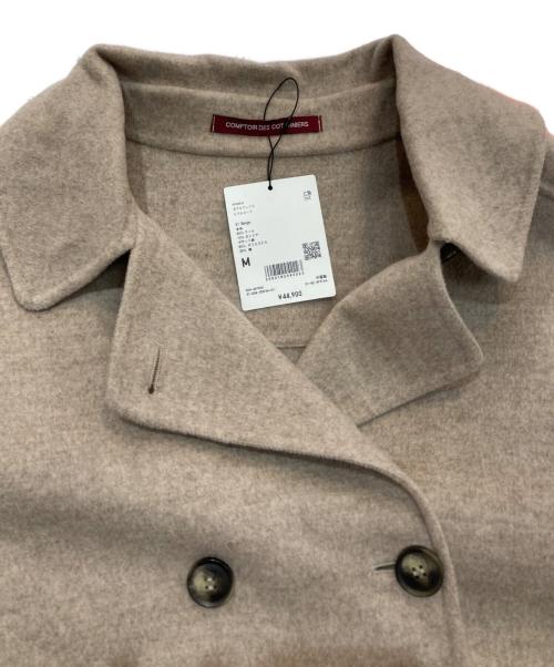 Comptoir des Cotonniers（コントワー・デ・コトニエ）Comptoir des Cotonniers (コントワー・デ・コトニエ) UNIQLO (ユニクロ) ダブルフェイスミドルコート ベージュ サイズ:Ｍ 未使用品の古着・服飾アイテム
