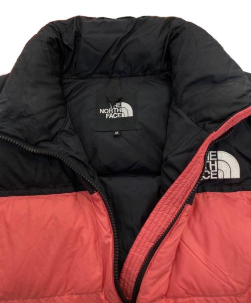 THE NORTH FACE（ザ ノース フェイス）THE NORTH FACE (ザ ノース フェイス) Short Nuptse Jacket ピンク×ブラック サイズ:Ｍの古着・服飾アイテム