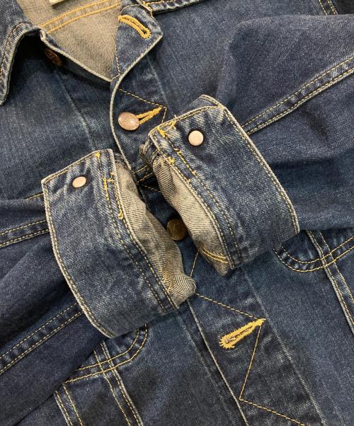 LEE（リー）LEE (リー) デニムジャケット　 90‘s 赤タグ LEE RIDERS　0411 インディゴ サイズ:Sの古着・服飾アイテム