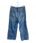 upper hights (アッパーハイツ) THE NIECE FLOW デニムパンツ　188201502FLW ブルー サイズ:27：10000円