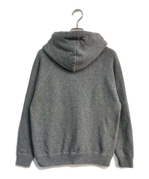 BAFY（バフィー）BAFY (バフィー) BEAMS (ビームス) 別注ウールニットパーカー　21-15-0527-227 グレー サイズ:50の古着・服飾アイテム