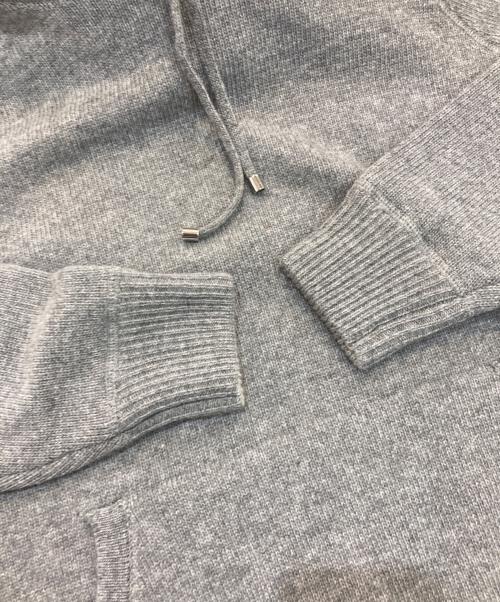 BAFY（バフィー）BAFY (バフィー) BEAMS (ビームス) 別注ウールニットパーカー　21-15-0527-227 グレー サイズ:50の古着・服飾アイテム
