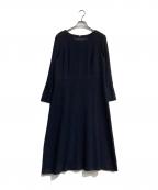 UNTITLEDアンタイトル）の古着「クリスティーツィード ワンピース　51013」｜ネイビー