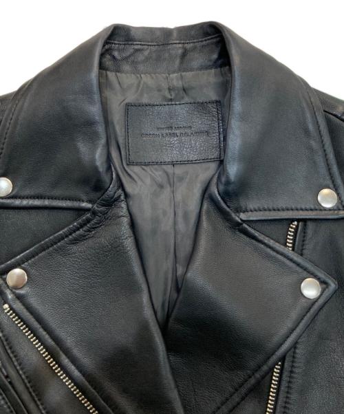 green label relaxing（グリーンレーベルリラクシング）green label relaxing (グリーンレーベルリラクシング) SHEEPLEATHER ライダースジャケット　3625-199-1098 ブラック サイズ:38の古着・服飾アイテム
