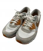 NIKEナイキ）の古着「ローカットスニーカー　AIR MAX90SUMMIT WHITE/MONARCH　FN6958-100」｜ベージュ×オレンジ