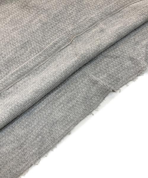 NICENESS（ナイスネス）NICENESS (ナイスネス) CLIVE クルーネック ウール ニット グレー サイズ:Mの古着・服飾アイテム