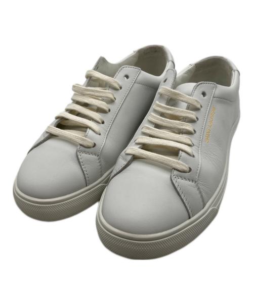 Saint Laurent Paris（サンローランパリ）Saint Laurent Paris (サンローランパリ) ローカットスニーカー　606831 ホワイト サイズ:36 1/2の古着・服飾アイテム