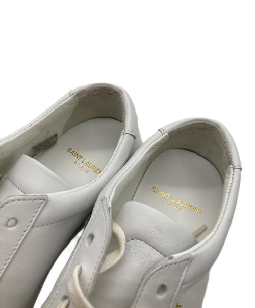 Saint Laurent Paris（サンローランパリ）Saint Laurent Paris (サンローランパリ) ローカットスニーカー　606831 ホワイト サイズ:36 1/2の古着・服飾アイテム