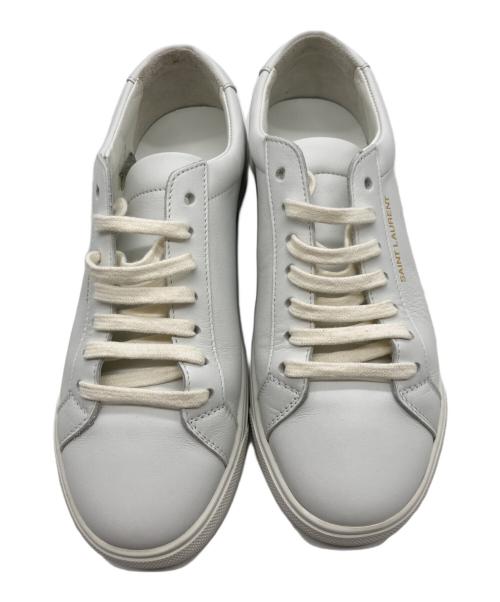 Saint Laurent Paris（サンローランパリ）Saint Laurent Paris (サンローランパリ) ローカットスニーカー　606831 ホワイト サイズ:36 1/2の古着・服飾アイテム