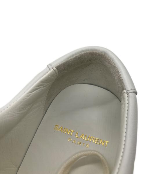 Saint Laurent Paris（サンローランパリ）Saint Laurent Paris (サンローランパリ) ローカットスニーカー　606831 ホワイト サイズ:36 1/2の古着・服飾アイテム
