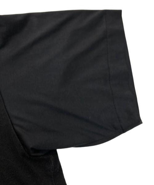 COMME des GARCONS HOMME（コムデギャルソン オム）COMME des GARCONS HOMME (コムデギャルソン オム) 切替ジップポロシャツ　AD1993 田中オム ブラック サイズ:-の古着・服飾アイテム