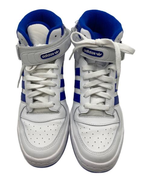 adidas Originals（アディダスオリジナル）adidas originals (アディダスオリジナル) Forum Mid スニーカー　FY4976 ホワイト×ブルー サイズ:26cmの古着・服飾アイテム