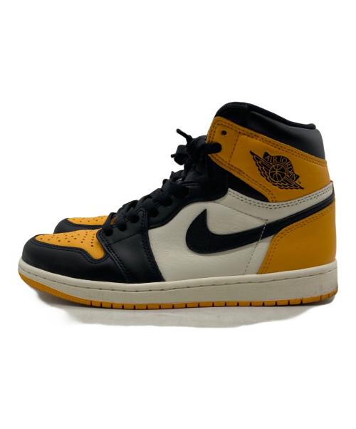 NIKE（ナイキ）NIKE (ナイキ) AIR JORDAN 1 RETRO HIGH OG　 TAXI　555088-711 イエロー サイズ:26cmの古着・服飾アイテム