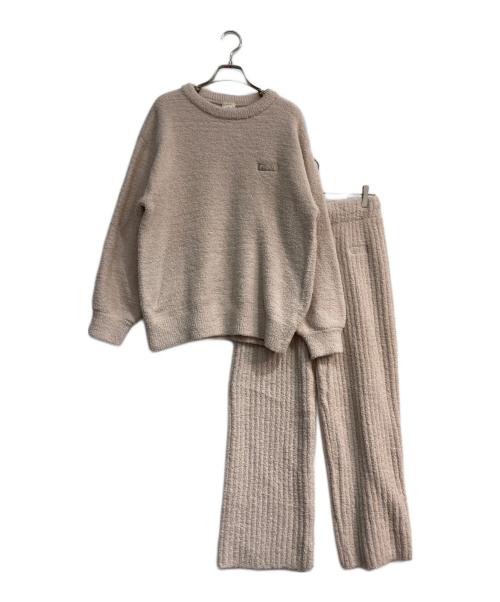 gelato pique（ジェラートピケ）gelato pique (ジェラートピケ) ベーシックパウダープルオーバー&ロングパンツセット　PWNT245352 ベージュ サイズ:Freeの古着・服飾アイテム
