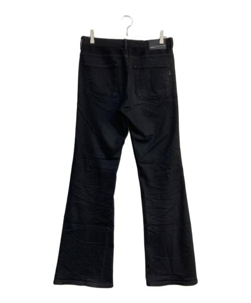 LAD MUSICIAN（ラッドミュージシャン）LAD MUSICIAN (ラッドミュージシャン) STRETCH DENIM SLIM FLARE PANTS　2324-513 ブラック サイズ:44の古着・服飾アイテム