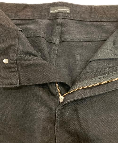 LAD MUSICIAN（ラッドミュージシャン）LAD MUSICIAN (ラッドミュージシャン) STRETCH DENIM SLIM FLARE PANTS　2324-513 ブラック サイズ:44の古着・服飾アイテム