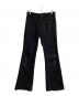 LAD MUSICIAN（ラッドミュージシャン）の古着「STRETCH DENIM SLIM FLARE PANTS　2324-513」｜ブラック