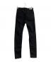 Hysteric Glamour (ヒステリックグラマー) SPBR加工 ISKO ストレッチデニムスキニースリムパンツ　02191AP10 ブラック サイズ:28：5000円