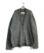 TODAYFULトゥデイフル）の古着「Brashed Vneck Cardigan　12320520」｜グレー