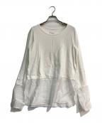 C′NOTEシーノート）の古着「裾シアーロンT　CLN5042206A0001」｜ホワイト