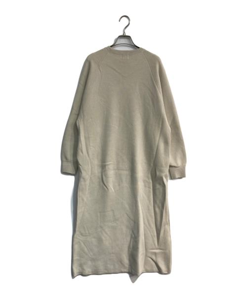 URBAN RESEARCH DOORS（アーバンリサーチドアーズ）URBAN RESEARCH DOORS (アーバンリサーチドアーズ) スウェットライクニットワンピース　DR47-26E110 アイボリー サイズ:Mの古着・服飾アイテム