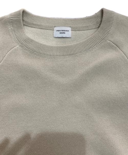 URBAN RESEARCH DOORS（アーバンリサーチドアーズ）URBAN RESEARCH DOORS (アーバンリサーチドアーズ) スウェットライクニットワンピース　DR47-26E110 アイボリー サイズ:Mの古着・服飾アイテム