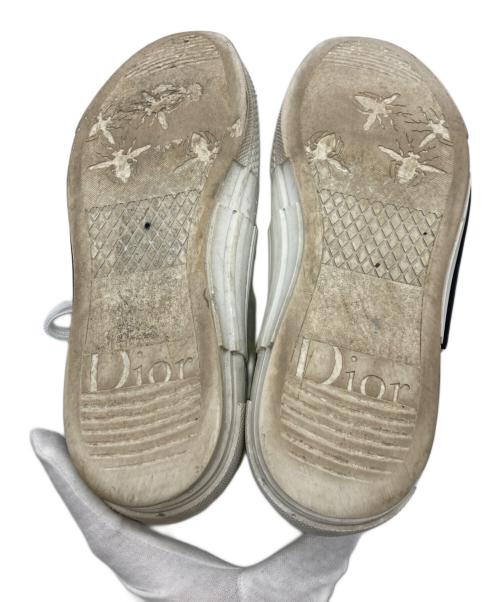 DIOR HOMME（ディオール オム）Dior Homme (ディオール オム) OBLIQUE B23オブリーク スニーカー　3SN249YNT H160 イエロー×ホワイト サイズ:41の古着・服飾アイテム