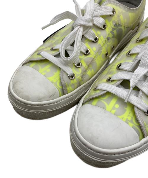 DIOR HOMME（ディオール オム）Dior Homme (ディオール オム) OBLIQUE B23オブリーク スニーカー　3SN249YNT H160 イエロー×ホワイト サイズ:41の古着・服飾アイテム