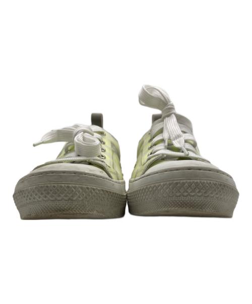 DIOR HOMME（ディオール オム）Dior Homme (ディオール オム) OBLIQUE B23オブリーク スニーカー　3SN249YNT H160 イエロー×ホワイト サイズ:41の古着・服飾アイテム