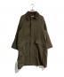 JOURNAL STANDARD relume（ジャーナルスタンダード レリューム）の古着「HIGH LAND WOOL オーバーサイズバルマカーンコート」｜カーキ