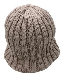 kijima takayuki（キジマタカユキ）の古着「RECYCLED COTTON BEANIE」｜ベージュ