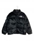 SUPREME×THE NORTH FACEシュプリーム×ザ ノース フェイス）の古着「Fur Nuptse Jacket」｜ブラック