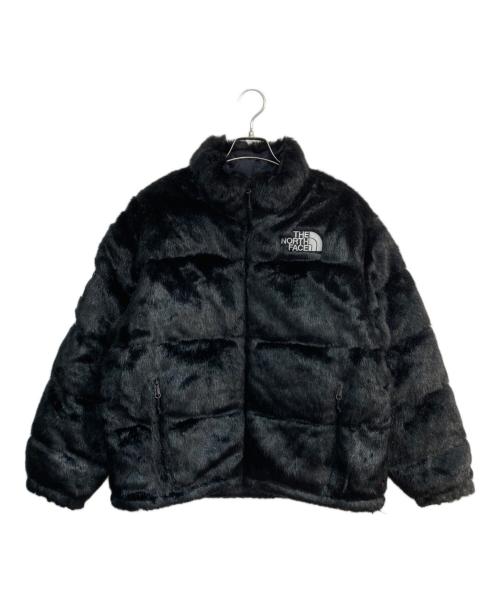 SUPREME（シュプリーム）SUPREME (シュプリーム) THE NORTH FACE (ザ ノース フェイス) Fur Nuptse Jacket ブラック サイズ:Ｍの古着・服飾アイテム