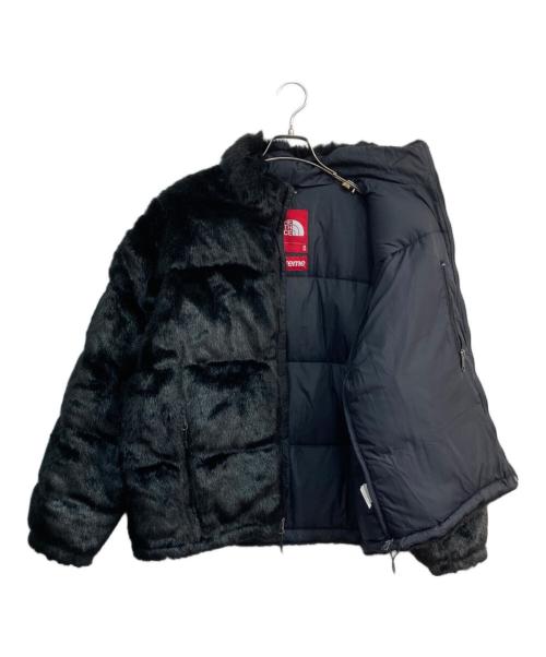 SUPREME（シュプリーム）SUPREME (シュプリーム) THE NORTH FACE (ザ ノース フェイス) Fur Nuptse Jacket ブラック サイズ:Ｍの古着・服飾アイテム