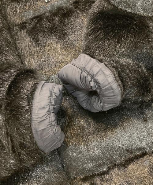 SUPREME（シュプリーム）SUPREME (シュプリーム) THE NORTH FACE (ザ ノース フェイス) Fur Nuptse Jacket ブラック サイズ:Ｍの古着・服飾アイテム