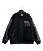 FIRST DOWNファーストダウン）の古着「葵産業アーカイブスタジャン　203-1504」｜ブラック