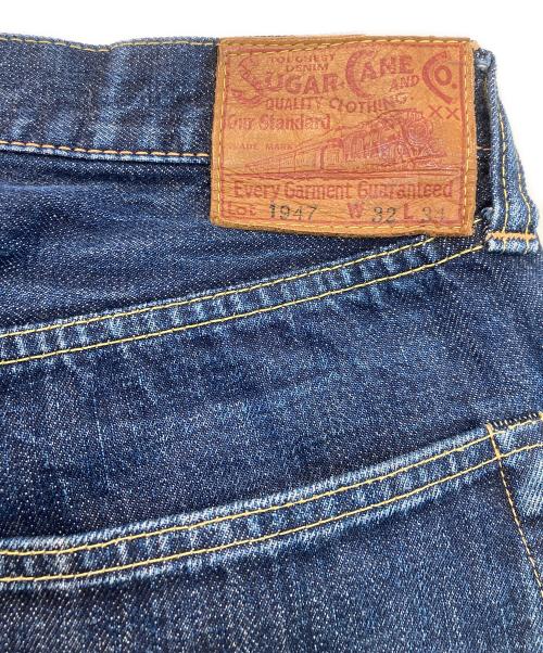 SUGAR CANE（シュガーケーン）SUGAR CANE (シュガーケーン) 14.25oz. DENIM 1947 MODEL　SC41947 インディゴ サイズ:W32×L34の古着・服飾アイテム