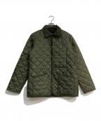 LAVENHAMラベンハム）の古着「キルティングコート　LVH-18-BP」｜グリーン