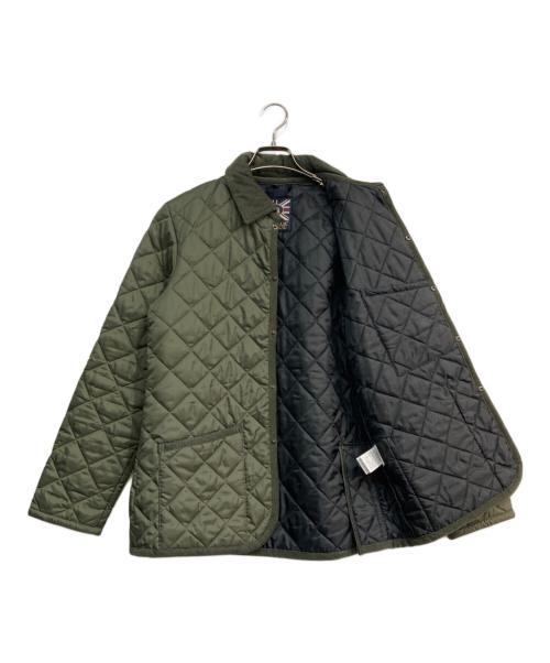 LAVENHAM（ラベンハム）LAVENHAM (ラベンハム) キルティングコート　LVH-18-BP グリーン サイズ:S 36の古着・服飾アイテム