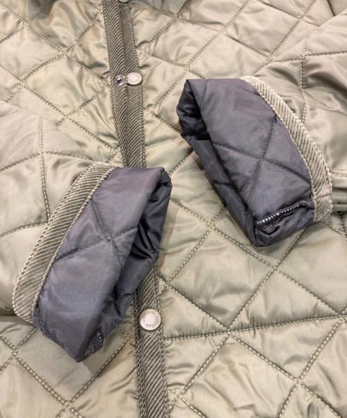 LAVENHAM（ラベンハム）LAVENHAM (ラベンハム) キルティングコート　LVH-18-BP グリーン サイズ:S 36の古着・服飾アイテム