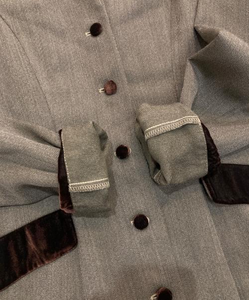 LAURA ASHLEY（ローラ アシュレイ）LAURA ASHLEY (ローラ アシュレイ) Aラインワンピース ブラウン サイズ:7の古着・服飾アイテム