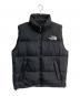 THE NORTH FACE（ザ ノース フェイス）の古着「Nuptse Vest　ND92338」｜ブラック