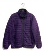 BURBERRY GOLFバーバリーゴルフ）の古着「2WAYダウンジャケット」｜パープル