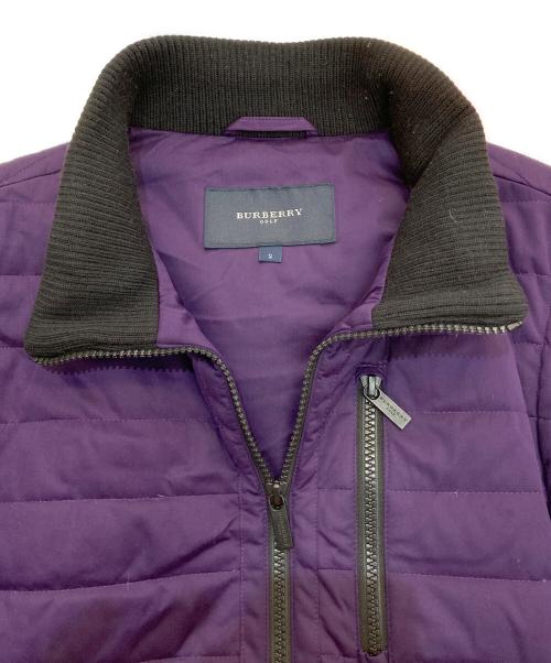 BURBERRY GOLF（バーバリーゴルフ）BURBERRY GOLF (バーバリーゴルフ) 2WAYダウンジャケット パープル サイズ:2の古着・服飾アイテム