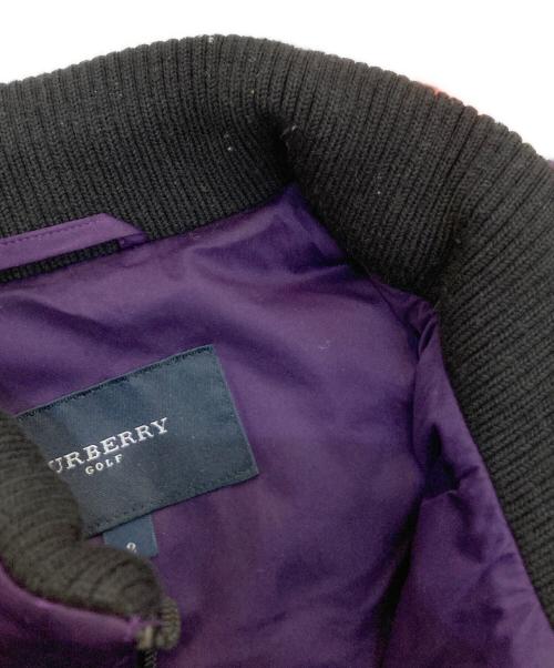 BURBERRY GOLF（バーバリーゴルフ）BURBERRY GOLF (バーバリーゴルフ) 2WAYダウンジャケット パープル サイズ:2の古着・服飾アイテム