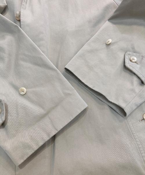 COMOLI（コモリ）COMOLI (コモリ) コットンギャバ バルカラーコート　24AW　A03-04002 ベージュ サイズ:2の古着・服飾アイテム