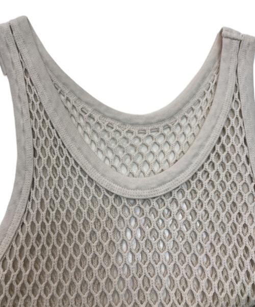 TODAYFUL（トゥデイフル）TODAYFUL (トゥデイフル) Mesh Tank Top　12410604 ベージュ サイズ:Freeの古着・服飾アイテム