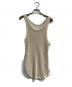 TODAYFUL（トゥデイフル）の古着「Mesh Tank Top　12410604」｜ベージュ