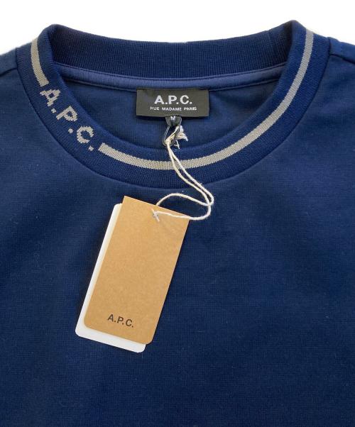 A.P.C.（アーペーセー）A.P.C. (アーペーセー) SWEAT EARL/JPS　24252-1-93521 ネイビー サイズ:M 未使用品の古着・服飾アイテム